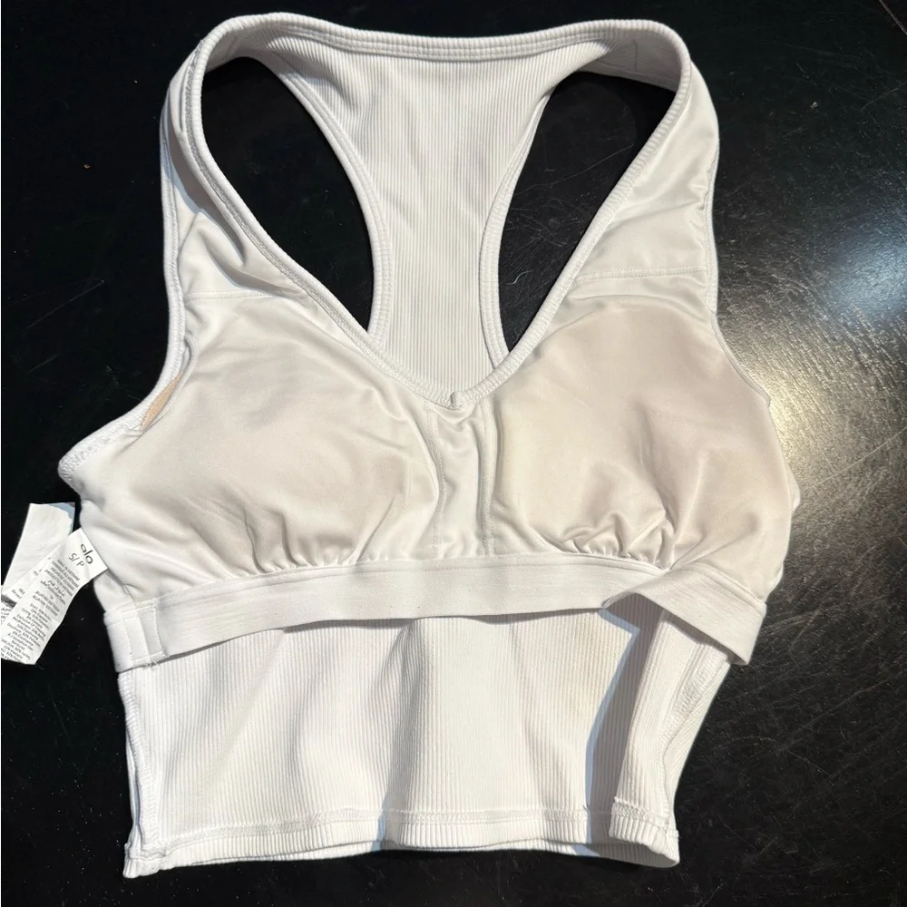 Alo Goddess Ribbed Tank - Picture 5 of 5